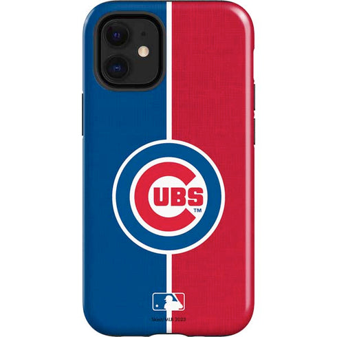 MLB Chicago Cubs Split iPhone 12 Mini Impact Case