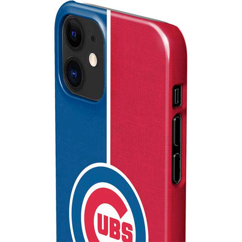 MLB Chicago Cubs Split iPhone 12 Mini Lite Case