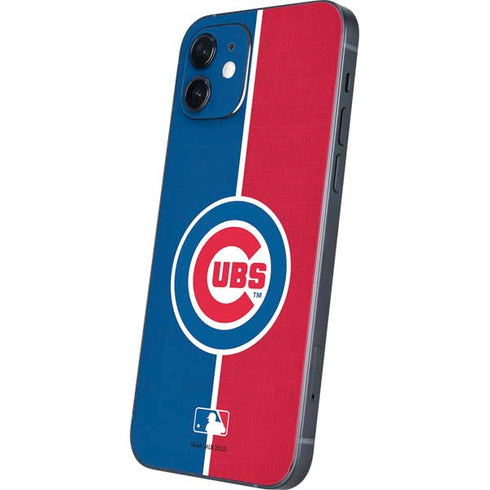 MLB Chicago Cubs Split iPhone 12 Mini Skin