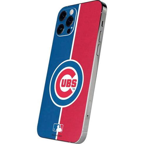 MLB Chicago Cubs Split iPhone 12 Pro Max Skin