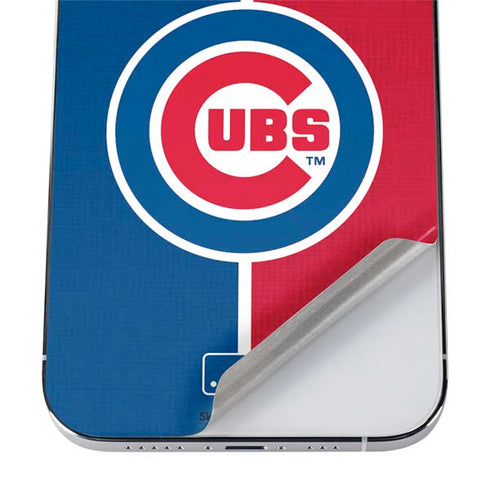 MLB Chicago Cubs Split iPhone 12 Pro Max Skin