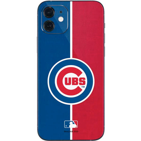 MLB Chicago Cubs Split iPhone 12 Skin