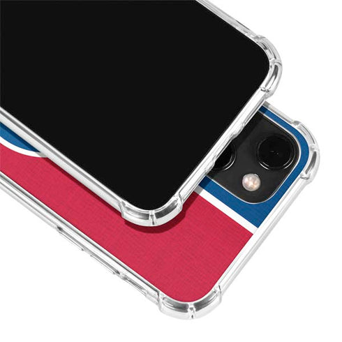 MLB Chicago Cubs Split iPhone 13 Mini Clear Case