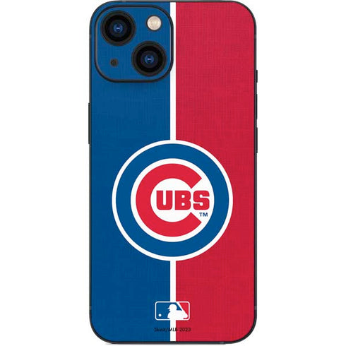 MLB Chicago Cubs Split iPhone 13 Mini Skin