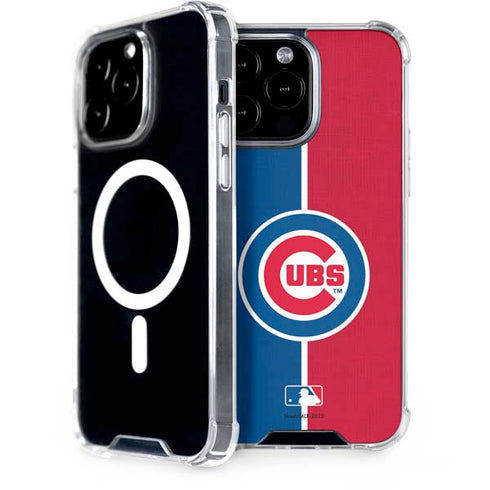 MLB Chicago Cubs Split iPhone 13 Pro Max MagSafe Case
