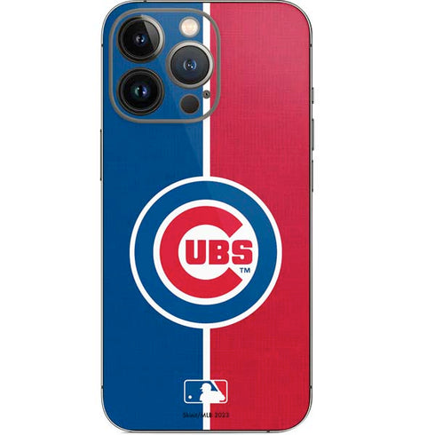 MLB Chicago Cubs Split iPhone 13 Pro Skin