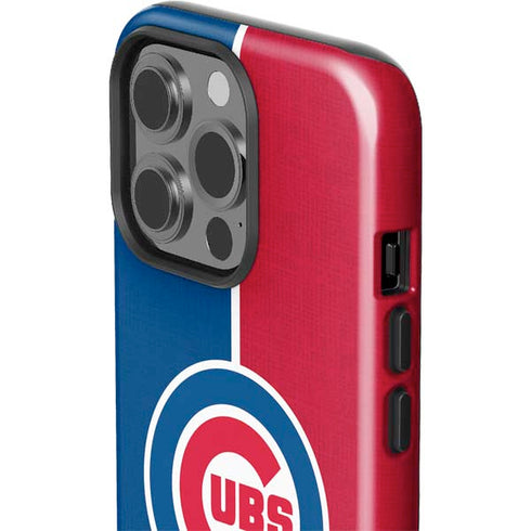 MLB Chicago Cubs Split iPhone 15 Pro Impact Case