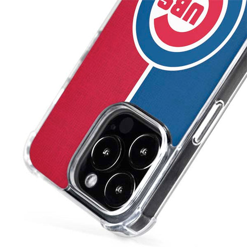 MLB Chicago Cubs Split iPhone 14 Pro MagSafe Case