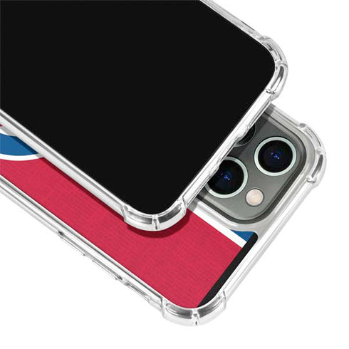MLB Chicago Cubs Split iPhone 14 Pro Max Clear Case