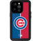 MLB Chicago Cubs Split iPhone 14 Pro Waterproof Case