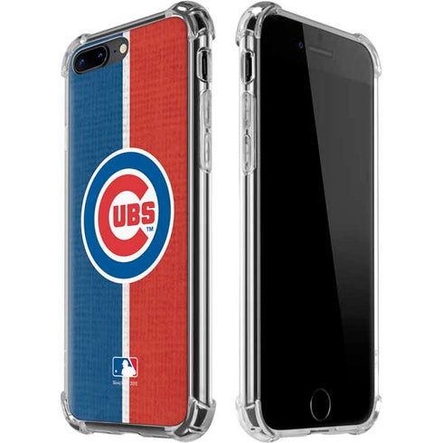 MLB Chicago Cubs Split iPhone 7/8 Plus Clear Case