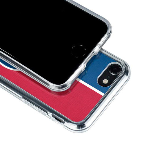 MLB Chicago Cubs Split iPhone SE (2nd & 3rd Gen) Clear Case