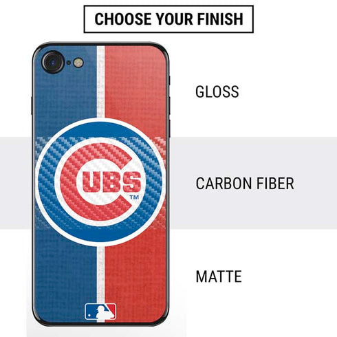 MLB Chicago Cubs Split iPhone SE (2nd & 3rd Gen) Skin