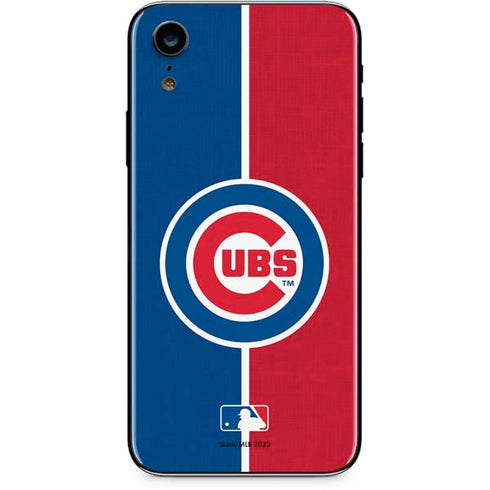 MLB Chicago Cubs Split iPhone XR Skin
