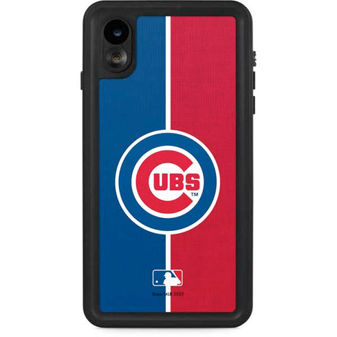 MLB Chicago Cubs Split iPhone XR Waterproof Case
