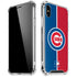 MLB Chicago Cubs Split iPhone XS Max Clear Case