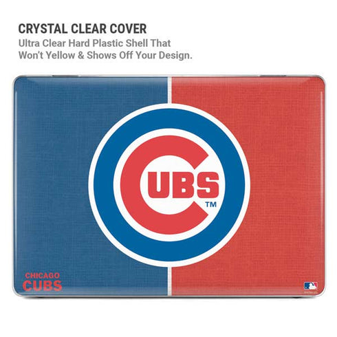 MLB Chicago Cubs Split MacBook Air 13in M1 (2021) Case plus Skin