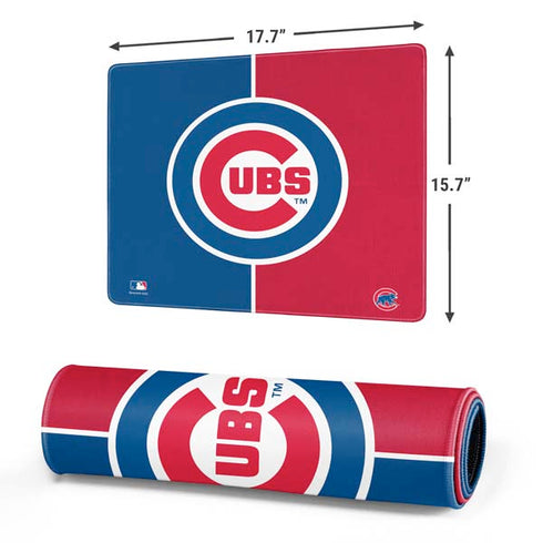 MLB Chicago Cubs Split Gaming Mouse Pad