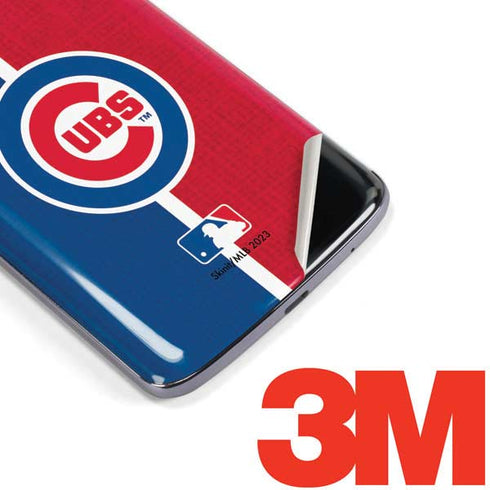 MLB Chicago Cubs Split Moto E5 Plus Skin