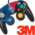 MLB Chicago Cubs Split Nintendo GameCube Controller Skin