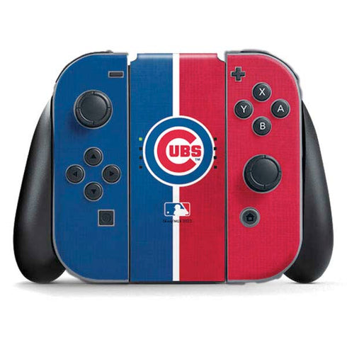 MLB Chicago Cubs Split Nintendo Switch (2017-2021) Joy-Con Controller Skin
