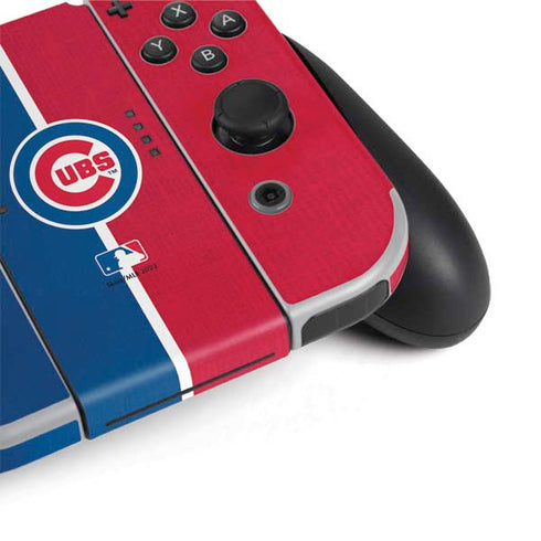 MLB Chicago Cubs Split Nintendo Switch OLED (2021) Skin