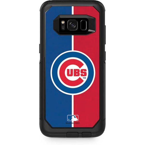 MLB Chicago Cubs Split Otterbox Commuter Galaxy Skin