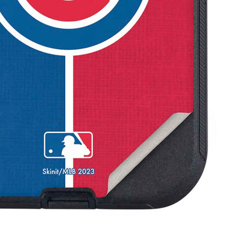 MLB Chicago Cubs Split Otterbox Defender iPhone Skin