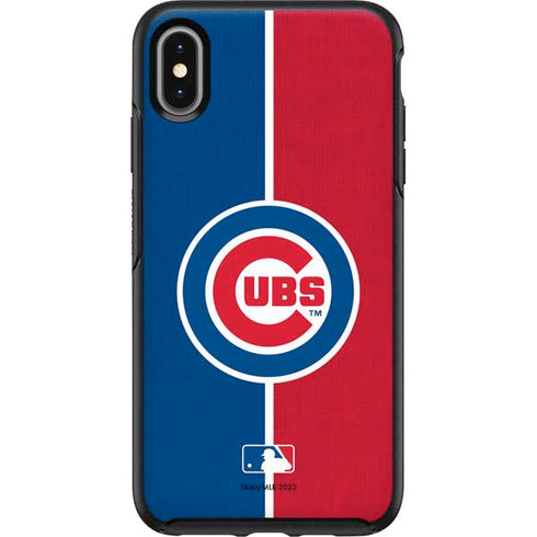 MLB Chicago Cubs Split Otterbox Symmetry iPhone Skin