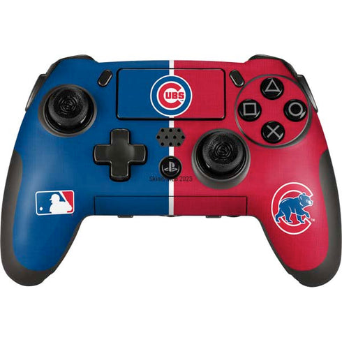 MLB Chicago Cubs Split PlayStation Scuf Vantage 2 Controller Skin