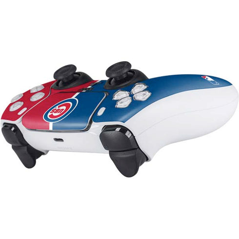 MLB Chicago Cubs Split PS5 Controller Skin