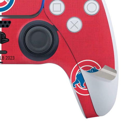 MLB Chicago Cubs Split PS5 Slim Digital Edition Bundle Skin