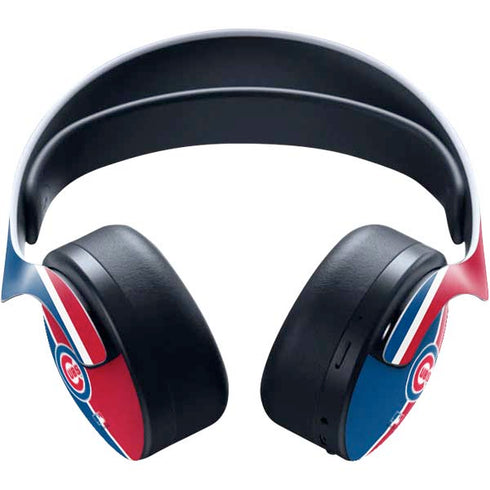 MLB Chicago Cubs Split PULSE 3D Wireless Headset for PS5 Skin