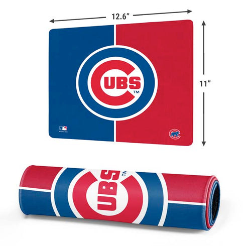 MLB Chicago Cubs Split Gaming Mouse Pad