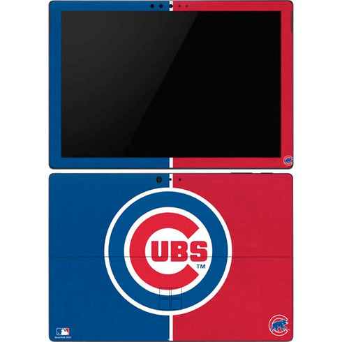 MLB Chicago Cubs Split Surface Pro 6 Skin