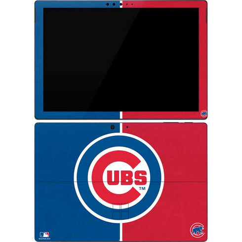 MLB Chicago Cubs Split Surface Pro 7 Skin