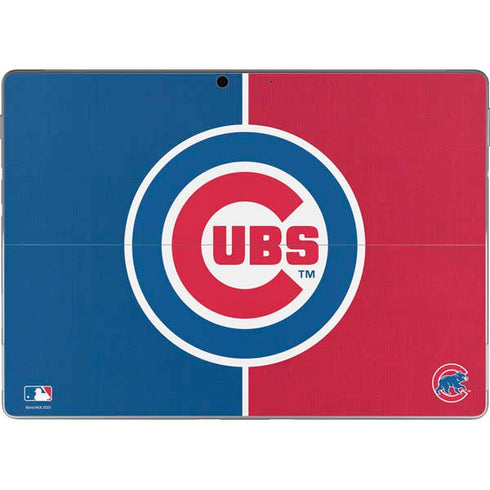 MLB Chicago Cubs Split Surface Pro 9 Skin