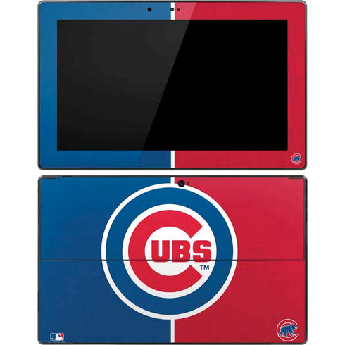 MLB Chicago Cubs Split Surface Pro Tablet Skin