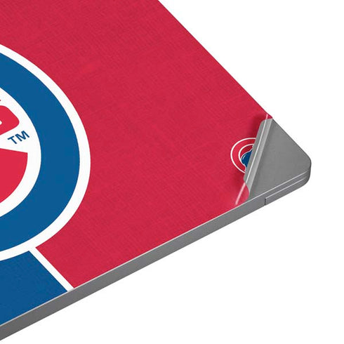 MLB Chicago Cubs Split Universal Laptop 16in (13 x 9.4in) Skin