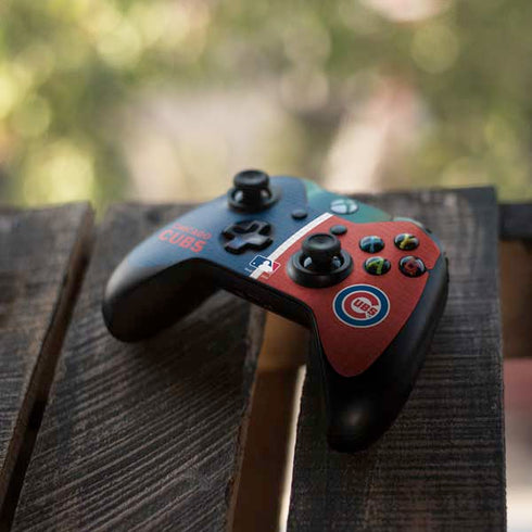MLB Chicago Cubs Split Xbox One Controller Skin