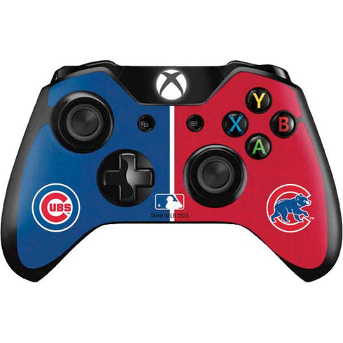 MLB Chicago Cubs Split Xbox One Controller Skin