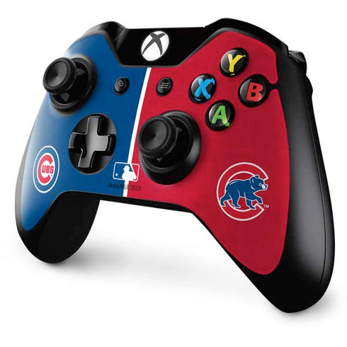 MLB Chicago Cubs Split Xbox One Controller Skin