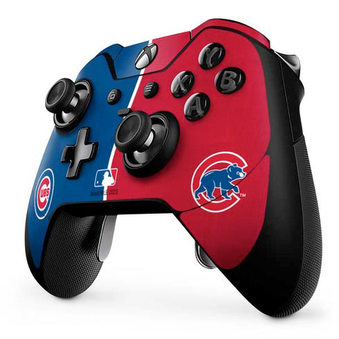 MLB Chicago Cubs Split Xbox One Elite Controller Skin