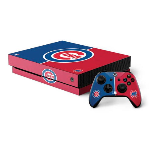 MLB Chicago Cubs Split Xbox One X Bundle Skin