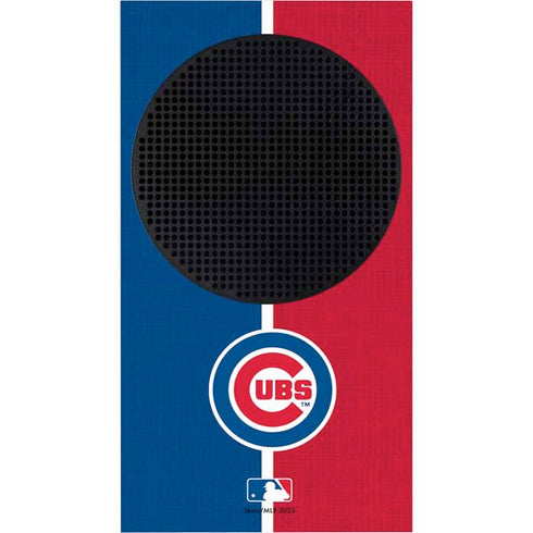 MLB Chicago Cubs Split Xbox Series S Console Skin