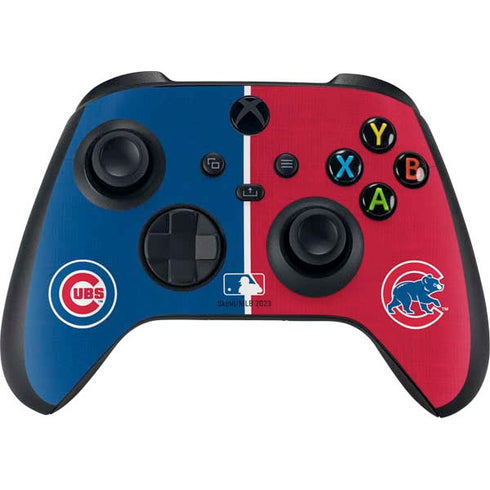 MLB Chicago Cubs Split Xbox Series X Controller Skin