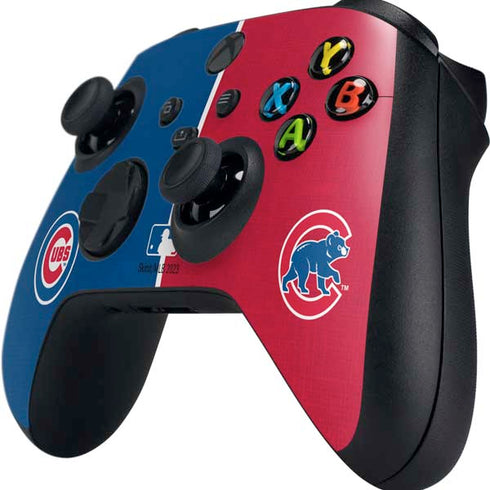MLB Chicago Cubs Split Xbox Series X Controller Skin