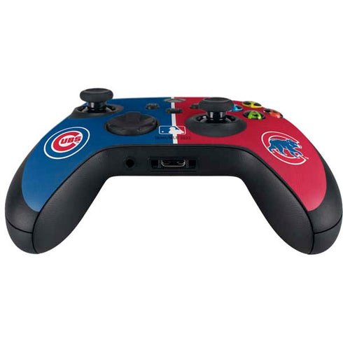 MLB Chicago Cubs Split Xbox Series X Controller Skin