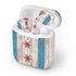 Chicago Flag Dark Wood Apple AirPods 2 Skin
