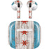Chicago Flag Dark Wood Apple AirPods (3rd Gen 2021) Skin